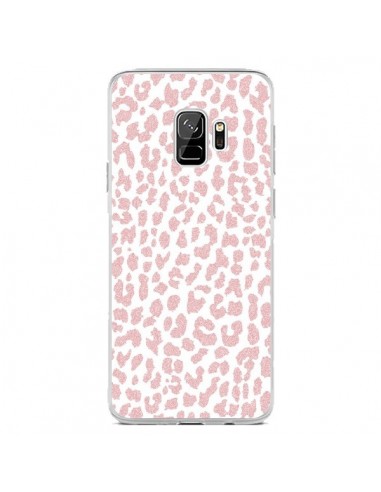 Coque Samsung S9 Leopard Rose Corail - Mary Nesrala