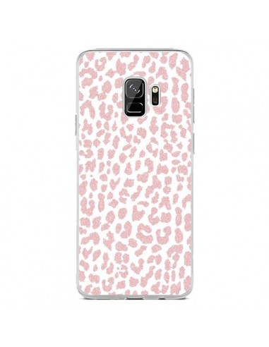 Coque Samsung S9 Leopard Rose Corail - Mary Nesrala