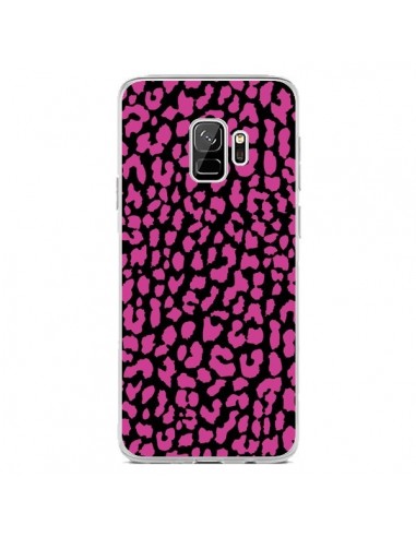 Coque Samsung S9 Leopard Rose Pink - Mary Nesrala