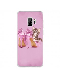 Coque Samsung S9 Chaton Chat Kitten Chaussure Shoes -...