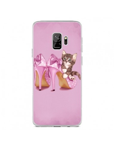 Coque Samsung S9 Chaton Chat Kitten Chaussure Shoes - Maryline Cazenave