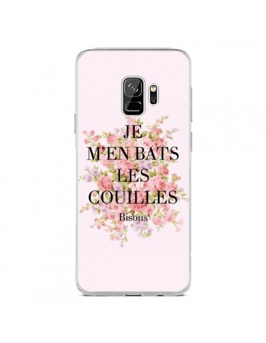 Coque Samsung S9 Je m'en bats les couilles Bisous - Maryline Cazenave