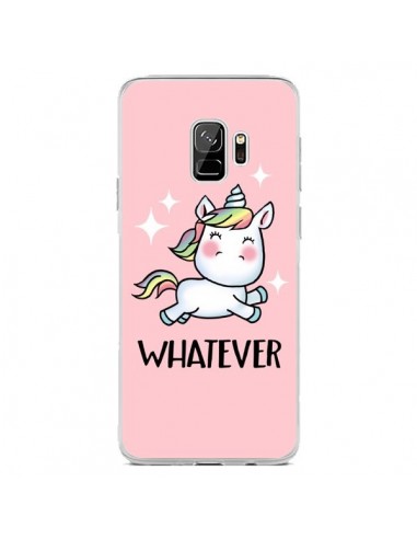 Coque Samsung S9 Licorne Whatever - Maryline Cazenave