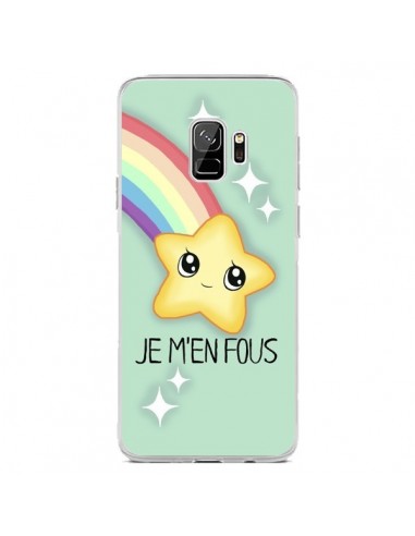 Coque Samsung S9 Etoile Je m'en fous - Maryline Cazenave