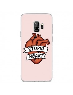 Coque Samsung S9 Stupid Heart Coeur - Maryline Cazenave
