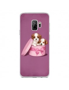 Coque Samsung S9 Chien Dog Boite Noeud - Maryline Cazenave