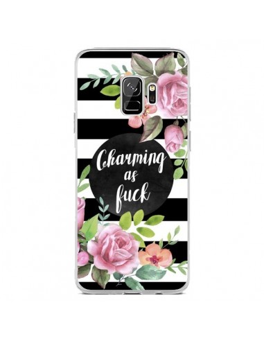 Coque Samsung S9 Charming as Fuck Fleurs - Maryline Cazenave