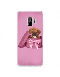 Coque Samsung S9 Chien Dog Boite Noeud Triste - Maryline...