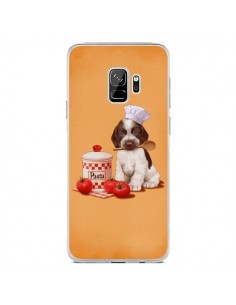 Coque Samsung S9 Chien Dog Pates Pasta Cuisinier -...