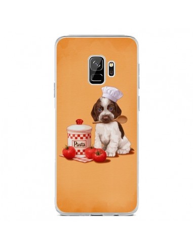 Coque Samsung S9 Chien Dog Pates Pasta Cuisinier - Maryline Cazenave