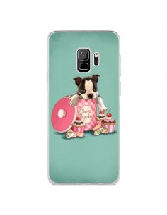 Coque Samsung S9 Chien Dog Cupcakes Gateau Boite -...
