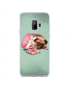Coque Samsung S9 Chien Dog Cupcakes Gateau Bonbon Boite -...