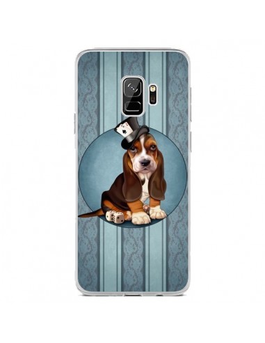 Coque Samsung S9 Chien Dog Jeu Poket Cartes - Maryline Cazenave
