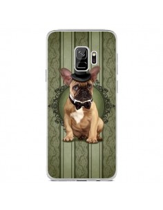 Coque Samsung S9 Chien Dog Bulldog Noeud Papillon Chapeau...