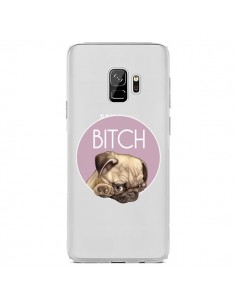 Coque Samsung S9 Bulldog Bitch Transparente - Maryline...