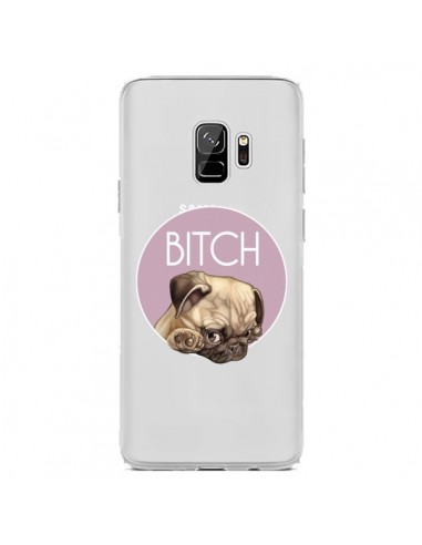Coque Samsung S9 Bulldog Bitch Transparente - Maryline Cazenave