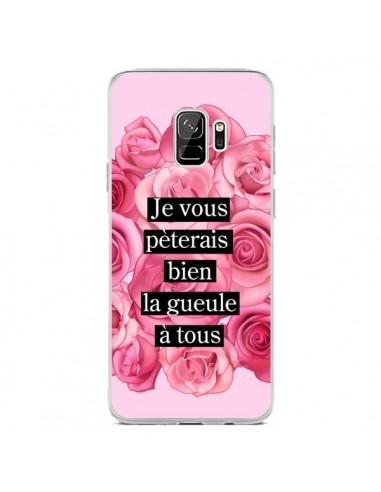 Coque Samsung S9 Je vous pèterais Fleurs - Maryline Cazenave