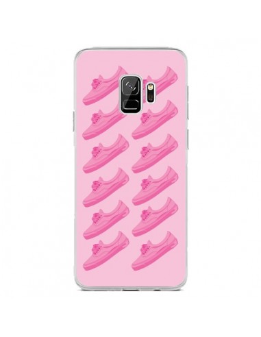 Coque Samsung S9 Pink Rose Vans Chaussures - Mikadololo