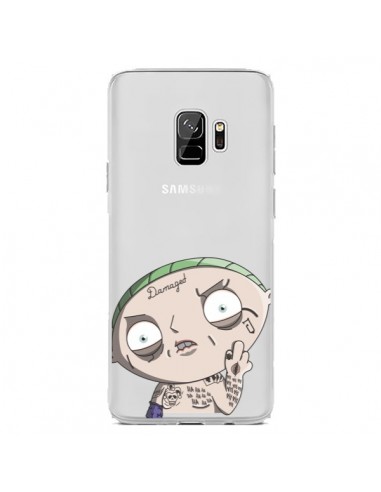 Coque Samsung S9 Stewie Joker Suicide Squad Transparente - Mikadololo