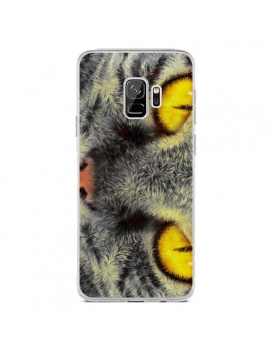 Coque Samsung S9 Chat Gato Loco - Maximilian San