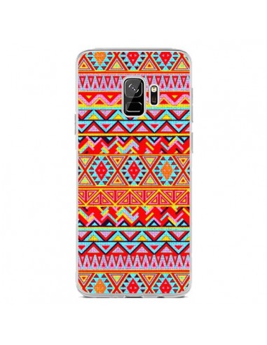 Coque Samsung S9 India Style Pattern Bois Azteque - Maximilian San