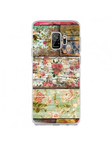 Coque Samsung S9 Lady Rococo Bois Fleur - Maximilian San