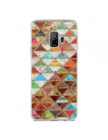 Coque Samsung S9 Love Pattern Triangle - Maximilian San