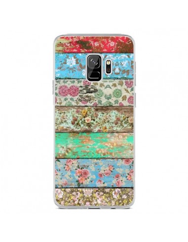 Coque Samsung S9 Rococo Style Bois Fleur - Maximilian San