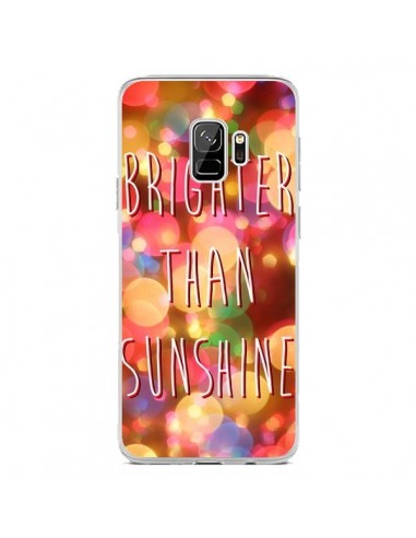Coque Samsung S9 Brighter Than Sunshine Paillettes - Maximilian San