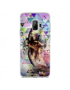 Coque Samsung S9 Oeil Triangle Oiseau Cry Bird -...