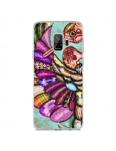 Coque Samsung S9 Paon Multicolore Eco Bird - Maximilian San