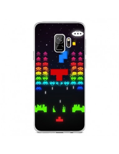 Coque Samsung S9 Invatris Space Invaders Tetris Jeu - Maximilian San