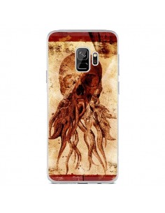 Coque Samsung S9 Octopu Skull Poulpe Tête de Mort -...