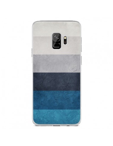 Coque Samsung S9 Bandes Horizontales Greece Hues - Maximilian San