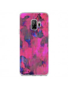 Coque Samsung S9 Fleurs Rose Lysergic Pink - Maximilian San
