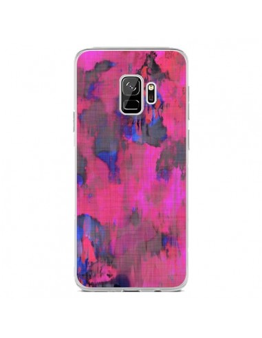 Coque Samsung S9 Fleurs Rose Lysergic Pink - Maximilian San