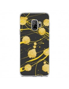 Coque Samsung S9 Gold Splash Peinture Art - Maximilian San
