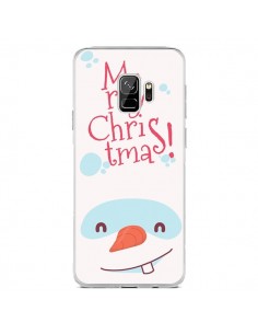 Coque Samsung S9 Bonhomme de Neige Merry Christmas Noël -...