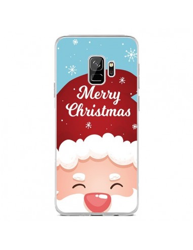 Coque Samsung S9 Bonnet du Père Noël Merry Christmas - Nico