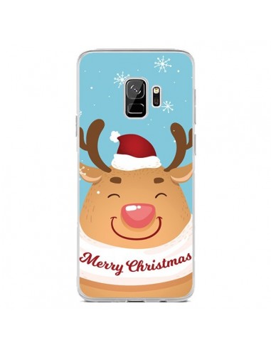 Coque Samsung S9 Renne de Noël Merry Christmas - Nico