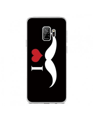 Coque Samsung S9 I Love Moustache - Nico