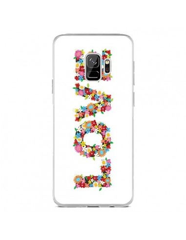 Coque Samsung S9 Love Fleurs - Nico