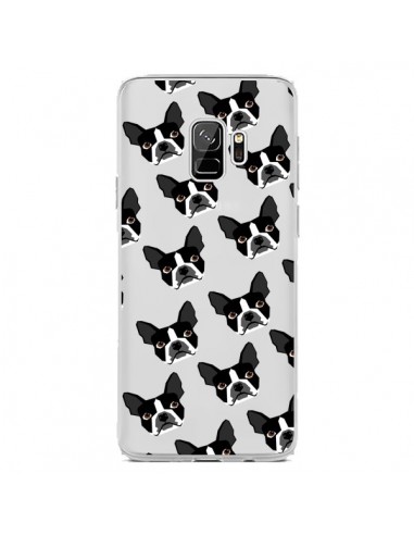 Coque Samsung S9 Chiens Boston Terrier Transparente - Pet Friendly