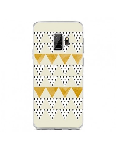 Coque Samsung S9 Triangles Or Garland Gold - Pura Vida