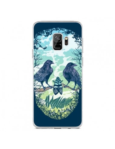 Coque Samsung S9 Tête de Mort Nature - Rachel Caldwell