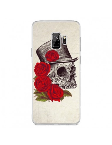 Coque Samsung S9 Gentleman Crane Tête de Mort - Rachel Caldwell