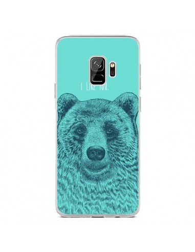 Coque Samsung S9 Bear Ours I like You - Rachel Caldwell