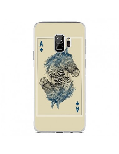 Coque Samsung S9 Cheval Carte Jeu Horse As - Rachel Caldwell