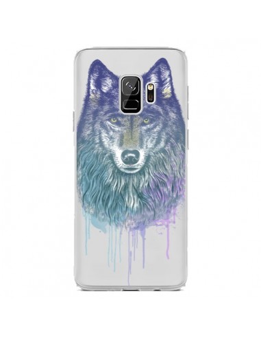 Coque Samsung S9 Loup Wolf Animal Transparente - Rachel Caldwell