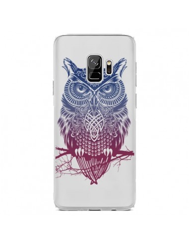 Coque Samsung S9 Hibou Chouette Owl Transparente - Rachel Caldwell